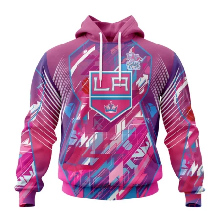 NHL Los Angeles Kings, Specialized Design I Pink I Can, Fearless Again Breast Cancer,QTNHL080524A3568