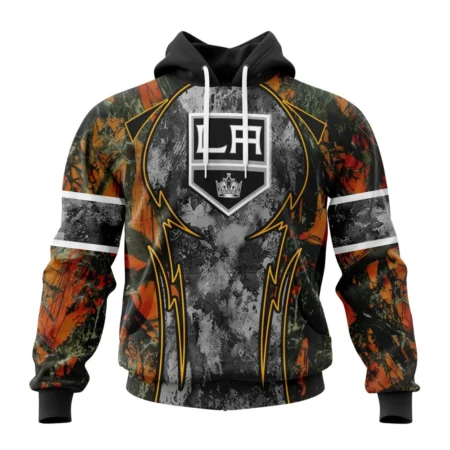 NHL Los Angeles Kings, Specialized Design Wih Camo Concepts For Hungting In Forest,QTNHL080524A3652