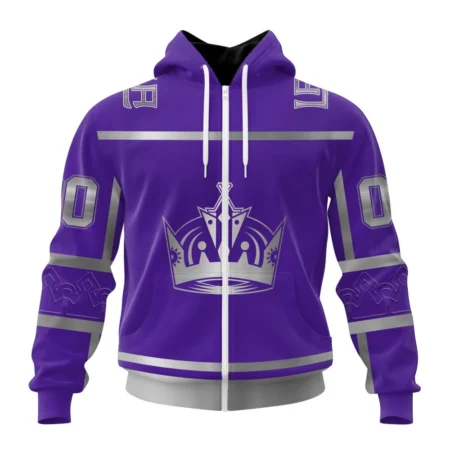 NHL Personalized Name And Number, Los Angeles Kings Special Two-Tone Design,QTNHL Personalized Name And Number,080524B459