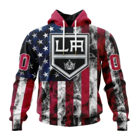 NHL Los Angeles Kings Special Design For Independence Day The Fourth Of July,QTNHL080524A491