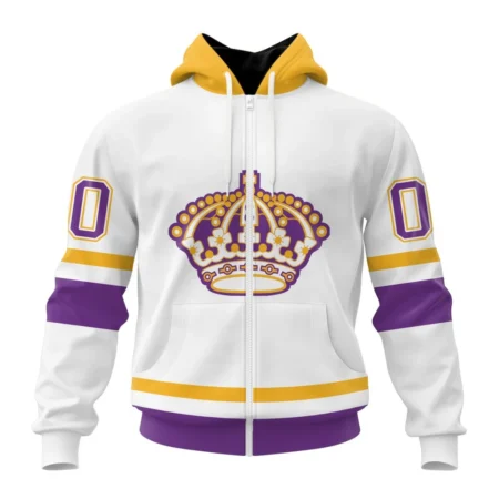 NHL Personalized Name And Number, Los Angeles Kings Special Whiteout Design,QTNHL Personalized Name And Number,080524B569