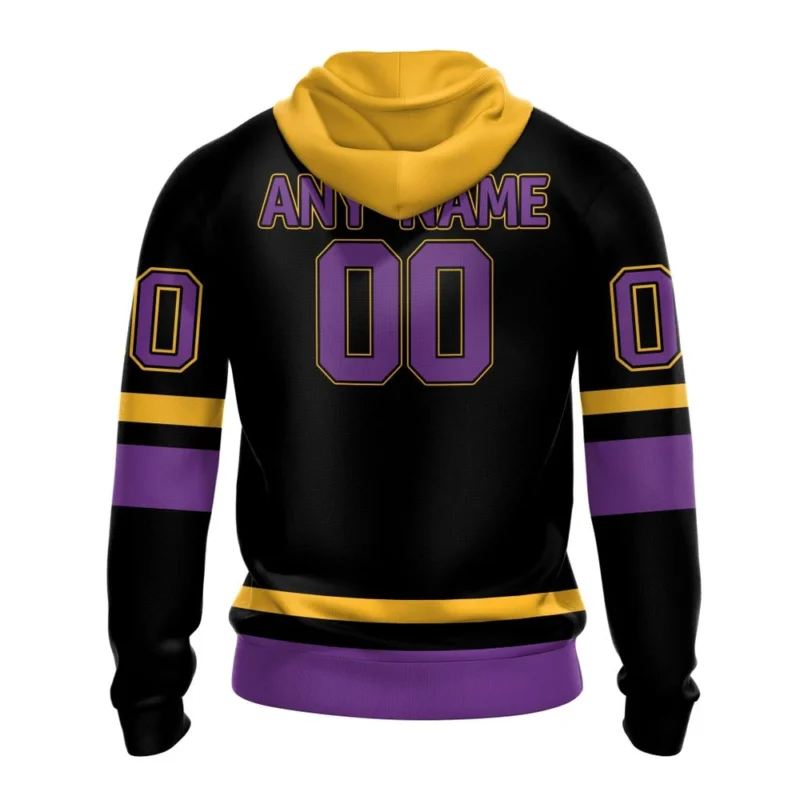 NHL Personalized Name And Number, Los Angeles Kings Special Blackout Design,QTNHL Personalized Name And Number,080524B601