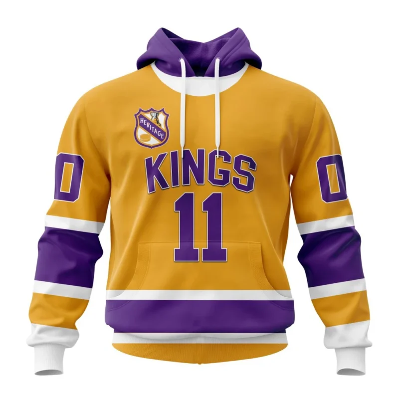 NHL Los Angeles Kings Personalized Heritage Design,QTNHL080524A665