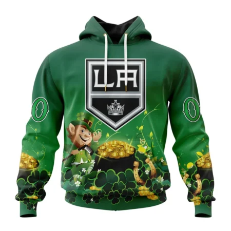 NHL Los Angeles Kings Special Design For St. Patrick' Day,QTNHL080524A903