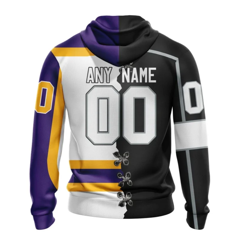 NHL Personalized Name And Number, Los Angeles Kings Special Home Mix Reverse Retro Personalized Kits,QTNHL Personalized Name And Number,080524B934