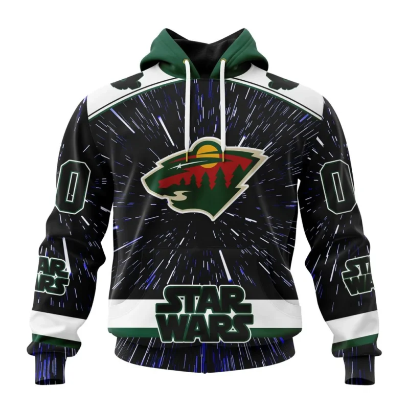 NHL Minnesota Wild Special Star Wars Design,QTNHL080524A1122