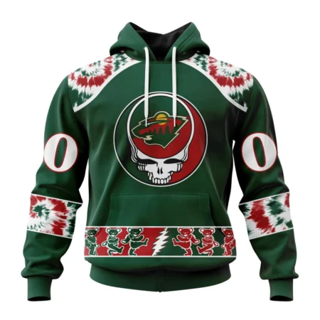 NHL Minnesota Wild Special Grateful Dead Design,QTNHL080524A116