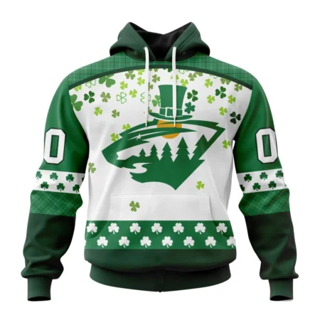 NHL Minnesota Wild Special Design For St. Patrick Day,QTNHL080524A1246