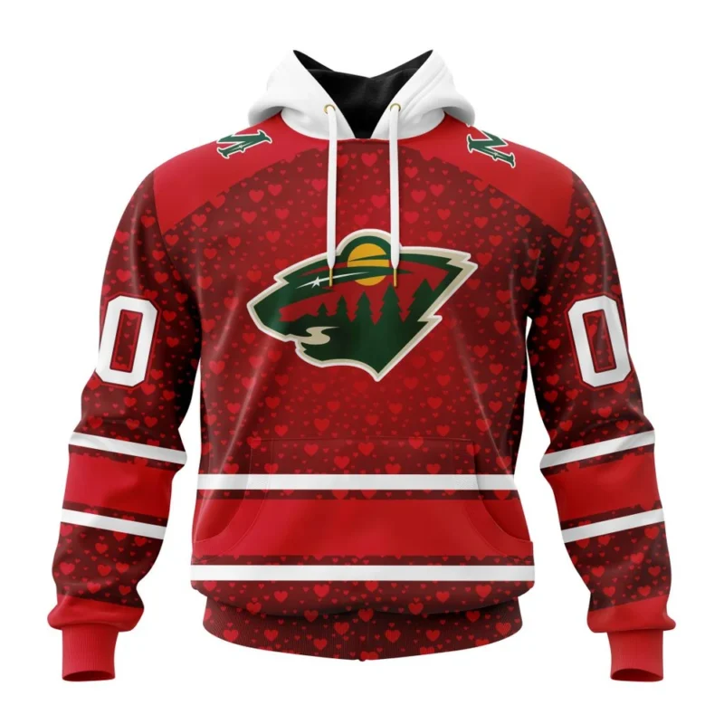 NHL Minnesota Wild Special Gift For Valentines Day,QTNHL080524A169