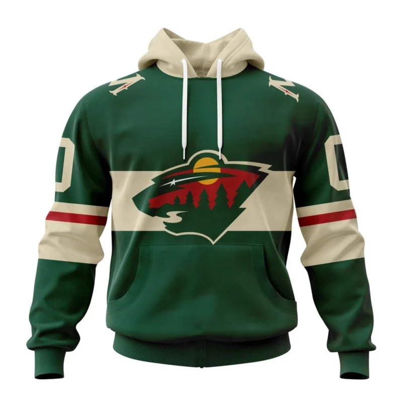 NHL Minnesota Wild  Home Kits,QTNHL080524A1697