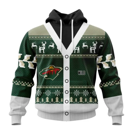 NHL Minnesota Wild, Specialized Chrismas Season,QTNHL080524A2795