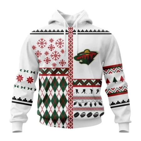 NHL Minnesota Wild, Specialized Unisex Christmas Is Coming ,QTNHL080524A2910