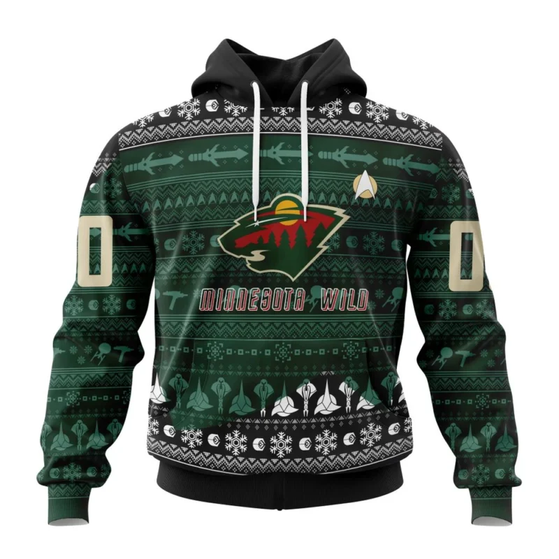 NHL Minnesota Wild Special Star Trek Design,QTNHL080524A3013