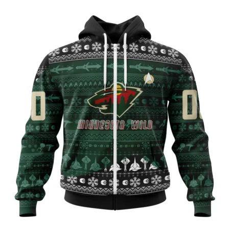 NHL Minnesota Wild Special Star Trek Design,QTNHL 080524B3013