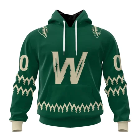 NHL Minnesota Wild Special Two-Tone Design,QTNHL080524A457