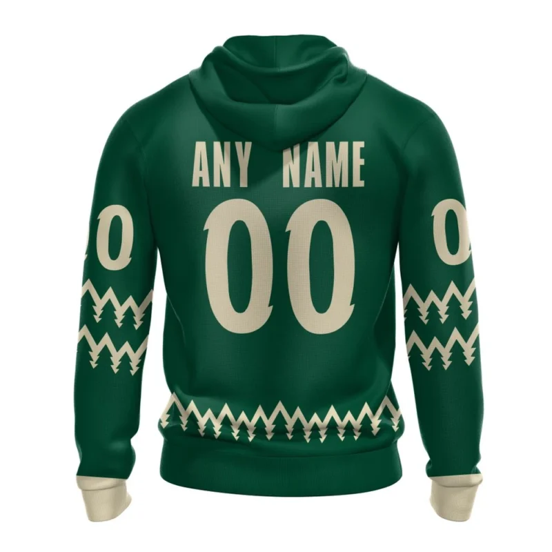 NHL Personalized Name And Number, Minnesota Wild Special Two-Tone Design,QTNHL Personalized Name And Number,080524B457