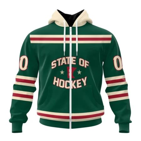 NHL Personalized Name And Number, Minnesota Wild Personalized Alternate Concepts Kits,QTNHL Personalized Name And Number,080524B521