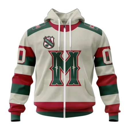 NHL Personalized Name And Number, Minnesota Wild Personalized Heritage Design,QTNHL Personalized Name And Number,080524B663