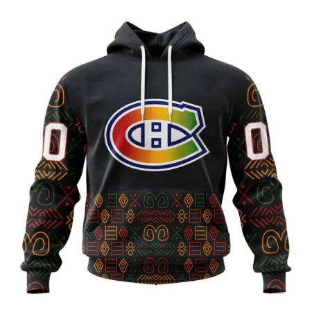 NHL Montreal Canadiens Special Design For Black History Month,QTNHL080524A1060