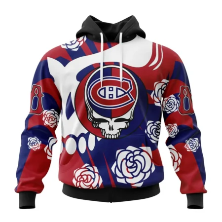 NHL Montreal Canadiens Special Grateful Dead Design,QTNHL080524A1279