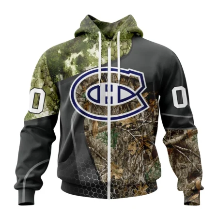 NHL Personalized Name And Number, Montreal Canadiens Special Hunting Camo Design,QTNHL Personalized Name And Number,080524B1315