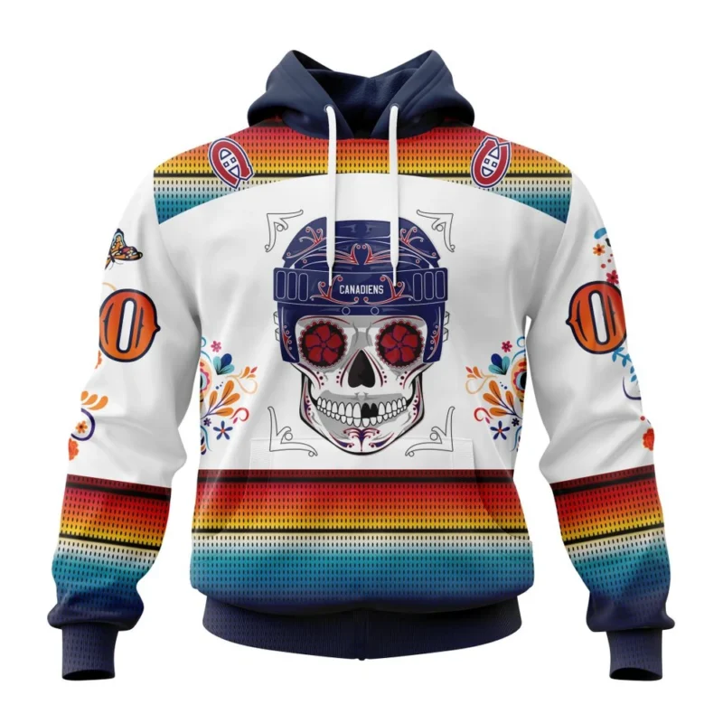 NHL Montreal Canadiens Special Design For Dia De Los Muertos,QTNHL080524A1449