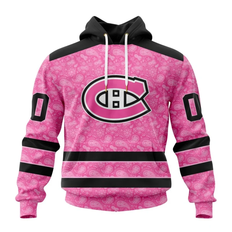 NHL Montreal Canadiens Special Pink Fight Breast Cancer,QTNHL080524A1642