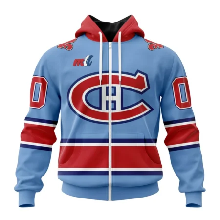 NHL Personalized Name And Number, Montreal Canadiens Special City Connect Design,QTNHL Personalized Name And Number,080524B165