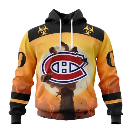 NHL Montreal Canadiens Special Zombie Design For Halloween,QTNHL080524A1939