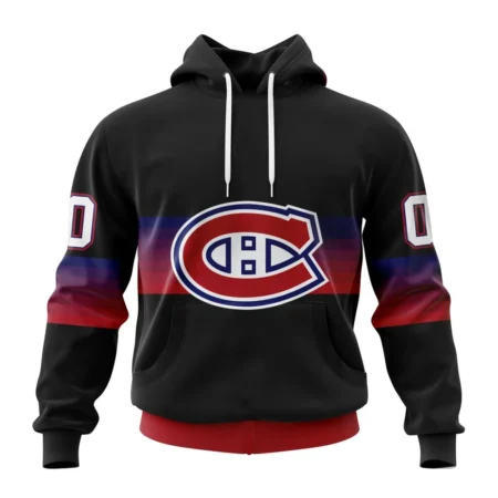 NHL Montreal Canadiens Special Black And Gradient Design,QTNHL080524A195