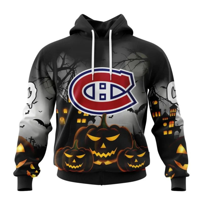 NHL Montreal Canadiens Special Design For Halloween,QTNHL080524A1998