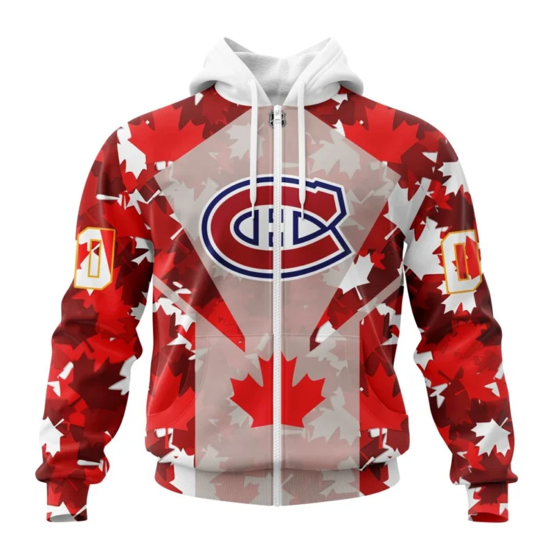 Montreal Canadiens, Special Concept For Canada Day,QTNHL Personalized Name And Number,080524B2152