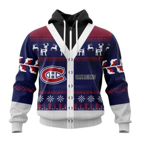 NHL Personalized Name And Number, Montreal Canadiens, Specialized Chrismas Season,QTNHL Personalized Name And Number,080524B2796