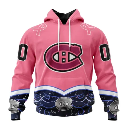 NHL Montreal Canadiens, Specialized Unisex For Hockey Fights Cancer,QTNHL080524A2827