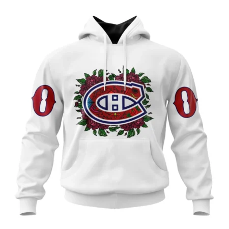 NHL Montreal Canadiens, Specialized Unisex Kits Dia De Muertos,QTNHL080524A2861