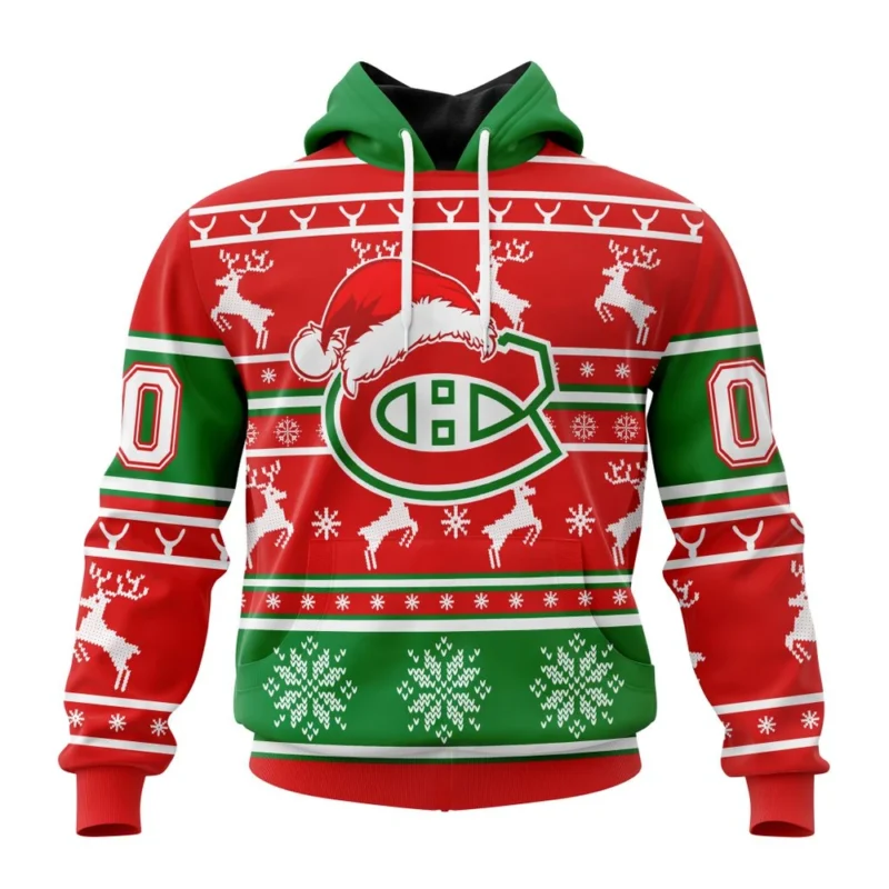 NHL Montreal Canadiens, Specialized Unisex Christmas Is Coming ,QTNHL080524A2961