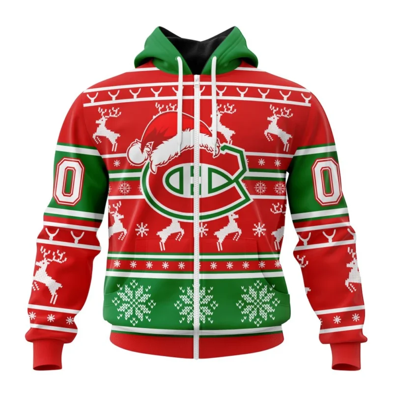 NHL Montreal Canadiens, Specialized Unisex Christmas Is Coming ,QTNHL 080524B2961