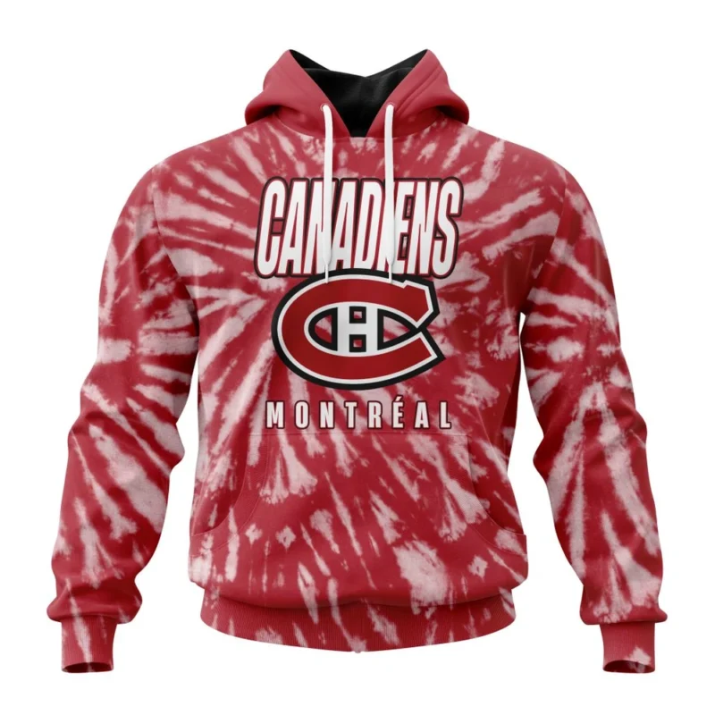 NHL Montreal Canadiens Special Retro Vintage Tie Dye,QTNHL080524A3071