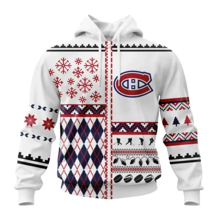 NHL Personalized Name And Number, Montreal Canadiens, Specialized Unisex Christmas Is Coming ,QTNHL Personalized Name And Number,080524B318