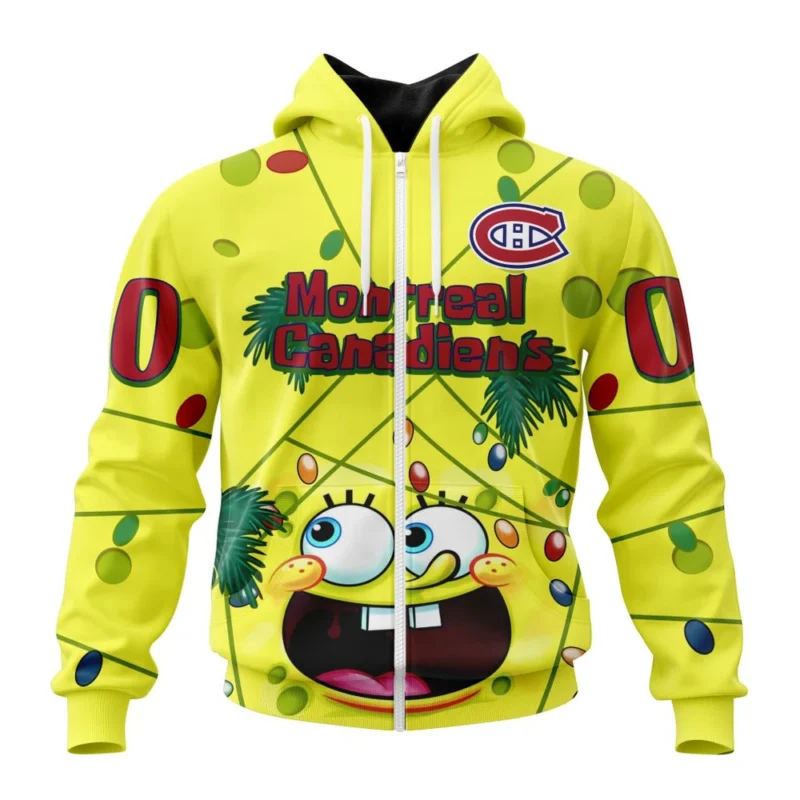 Montreal Canadiens Specialized Jersey With Spongebob ,QTNHL 080524B3264