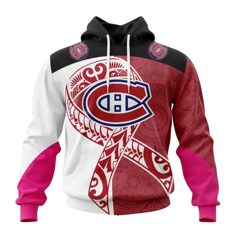 Montreal Canadiens Specialized Samoa Fights Cancer Jersey,QTNHL080524A3293