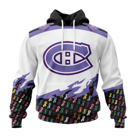 NHL Montreal Canadiens, Specialized Kits In October We Stand Together We Can Beat Cancer,QTNHL080524A3417