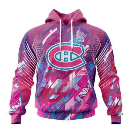 NHL Montreal Canadiens, Specialized Design I Pink I Can, Fearless Again Breast Cancer,QTNHL080524A3567