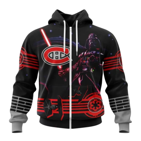 NHL Personalized Name And Number, Montreal Canadiens, Specialized Starwar Darth Vader Version Jersey,QTNHL Personalized Name And Number,080524B363