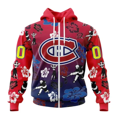 NHL Montreal Canadiens X Hawaii Specialized Design For Hawaiia ,QTNHL 080524B3800