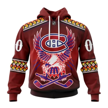 NHL Montreal Canadien, Celebrate Indigenous Culture With Specialized Wasac Night ,QTNHL080524A3975