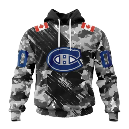 NHL Montreal Canadiens Special Camo Armed Forces Design,QTNHL080524A67