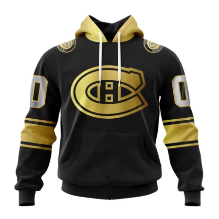 NHL Montreal Canadiens Special Black And Gold Design,QTNHL080524A772