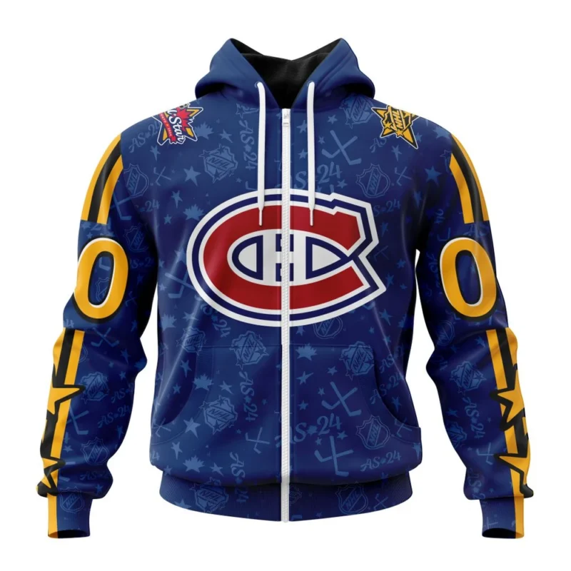 NHL Personalized Name And Number, Montreal Canadiens Special  All-Star Game Design,QTNHL Personalized Name And Number,080524B805