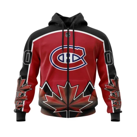 Montreal Canadiens, With Beloved Canada Maple Leafs ,QTNHL Personalized Name And Number,080524B81